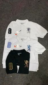 Kaos Polo Giodano 3D Lion Brand/ Polo Shirt Casual / Kaos Polo Pria  Lengan Pendek / Kaos Kerah Pria Ukuran terlngkap