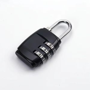 Colorful 3 Digit Combination Padlock Resettable Code Luggage Locks Anti Theft Password Lock for TravelBackpackLockerGymTent