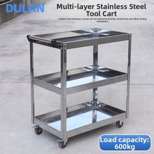 DULAN | Stainless Steel Thickened Multipurpose Mobile Tool Cart