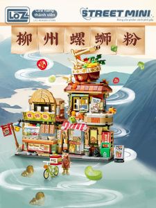 Loz | Mô Hình Khối Xây Dựng Tự Lắp Ráp Cửa Hàng Trà Chanh