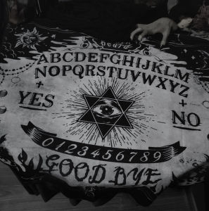 Bad Bloodline Original Dark Script Kill Wall Tapestry Gothic Background Cloth Medieval Altar Tablecloth Customizable Size