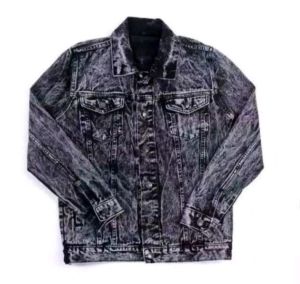 Jaket Jeans Denim Kancing Pria Terbaru Motip Snow COD