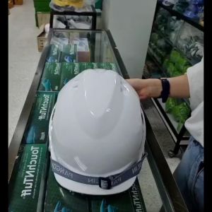 หมวกนิรภัย PANGOLIN รุ่น 8001-S2 ชนิดรองในปรับเลื่อนสายรัดคาง 2 จุด หมวกมาตรฐาน มอก. CE (หมวกเซฟตี้ หมวกSAFETY) หมวกกันน็อคPangolin หมวกกันน็อค แปงลิน - Lazada