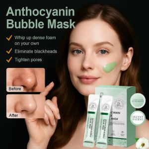 JoyceLab Closed Comedones Anthocyanins Bubble Mask Deep Cleansing Pores Blackheads Exfoliation Pore Shrinkage Skin Care