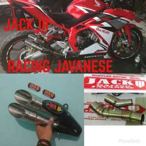 Knalpot CBR250RR NINJA250 R25 MT25 Z250 slip on dan fullsystem original JACKIIIRJ DUOBOLL kualitas number one