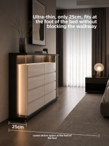 Luxury Slim Drawer Cabinet for Storage