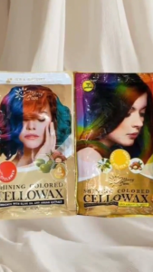 Cellowax Shiny Hair Color with Natural Olive & Argan Extract Blend