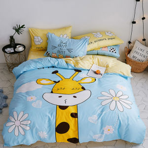 Cute Cartoon 100% Cotton Bedding Set