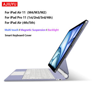 Touchpad Keyboard For iPad Air 11 Inch M4 M3 M2 Case For iPad Pro 11 4th 3rd 2nd 1st Air5 Air4 Magnetic Magic Keyboard Cover