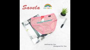 1 LUSIN | Celana Dalam Perempuan SAVELA 696K Warna Polos / Cd Cewek IMPORT / Dalaman Wanita Super LEMBUT