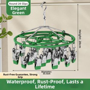 Windproof Multi-function Socks Clothes Hanger
