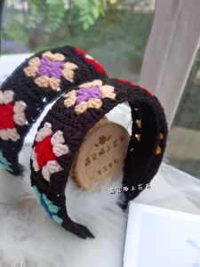 ที่คาดผมถักแบบดั้งเดิมสำหรับเด็กผู้หญิง ที่คาดผมแบบกว้างป้องกันการลื่น ที่คาดผมแบบอเนกประสงค์ ที่คาดผมสไตล์ชาติพันธุ์