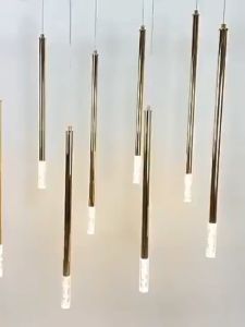 Golden 10-Head Ceiling Light Chandelier for Wedding Party Decor