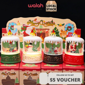 Christmas Lantern Candlestick Lamp Night Light Snowman Decoration Night Light Santa Claus Ledlight