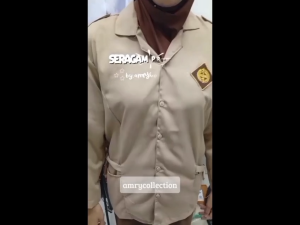 Baju Pramuka SD SMP SMA perempuan Lengan panjang Model tali Seragam Sekolah GS