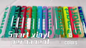 Phim Vinyl Thông Minh 13 Inch X 3 Feet Dùng Cho Máy Cắt Cricut Explore Và Maker 3 Không Cần Thảm Cắt Thích Hợp Cho Các Dự Án DIY Làm Nhãn Dán Phim Trang Trí.