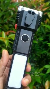 Senter LED COB Multifungsi Portable 3W - Torch & Powerbank dengan Magnetic Head dan Daya Tahan 100 Jam