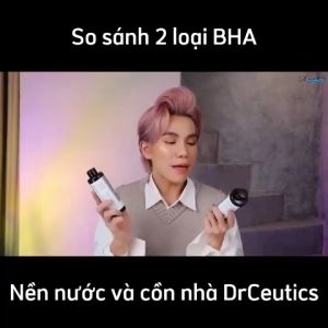 DrCeutics Aqualic BHA 2% Herbal Toner 100ml ( Mã 137) tẩy tế bào chết nền nước