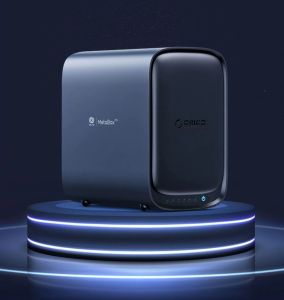 ORICO NAS Server 2 Bay Private Cloud Storage Server for Home/Office Intel Dual Core 2.6GHz Plex Media Server Network Storage