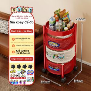 Kệ Lưu Trữ Đa Chức Năng Quay Tạo Dopamine