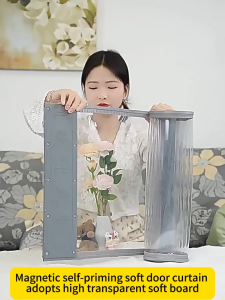 Magnetic Screen Door Curtain mosquito net with magnet door curtain anti-mosquito screen door automatic closing fly Insect Net Flame retardant durable door net curtain magnetic door screen magnetic mesh door curtain magnetic