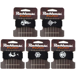 Guitar Muter for Bass and Electric Guitars Adjustable Resistance Sound Dampening Guitar Accessory