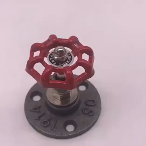 1/2" 3/4" Flange Drat Besi Cor Fitting Pipa Threaded Antik Untuk Dinding/Lantai Floor Flange