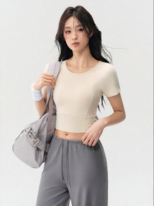 MITAOGIRL | Outdoor Running Fitness Training Padded Athletic Top