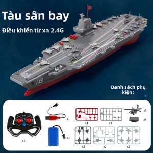JJRC | Đồ Chơi Tàu Chiến Điện Tử Điều Khiển Từ Xa với Súng Phun Nước