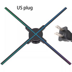 3D Hologram Fan Projector HD LED Holographic Player Advertising Display Machine WiFi APP Remote Control for Shopping Mall