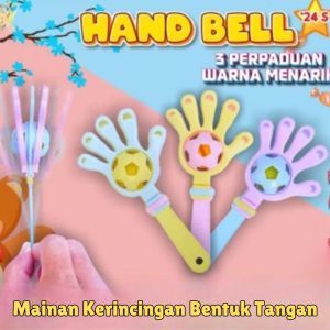 Mainan Kerincingan Bayi Bentuk Tangan SS 1758