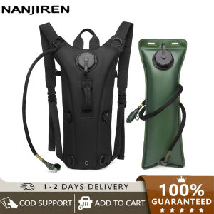 Nanjiren Military Grade Backpack With 3L Waterproof Bladder For Running Jogging And Cycling