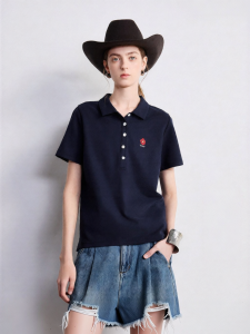 Toyouth | Summer Lightweight Exercise Embroidered Women T-Shirts