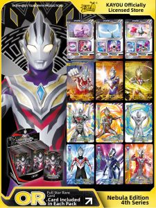 KAYOU | Bộ Thẻ Ultraman Phiên Bản Starry Vol.4 Full Set Star OR