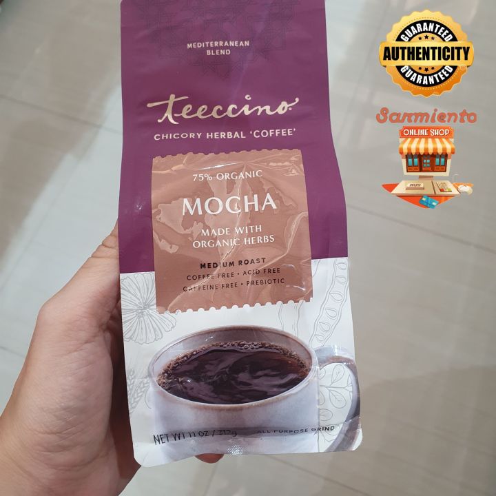 TEE80080 Teeccino Teeccino Herbal Coffee - Mocha Medium Roast, 11