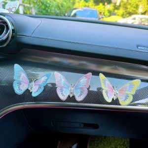 Best-Seller on Douyin Moving Butterfly Car Ornaments Car Interior Accessories Ornaments Dashboard Healing Decorations