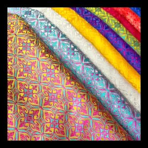 Brocade Jacquard Fabric Damask Flower Pattern DIY Sewing Cushion Cover Kimono Pillowcase Bags Cheongsam Clothing Mongolian Robe