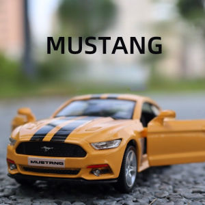1:36 Mustang Scale Alloy Metal Diecast Miniature Pull back Vehicle Collection Xmas Gift Kids Boy Toy