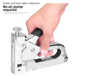 Stepler Gun 3in1 Staples 4-14 MM Tembok jok motor triplek kayu 3in1