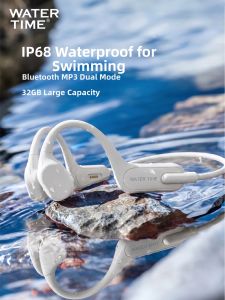 WATERTIME | Waterproof Bone Conduction Headphones MP3 Bluetooth