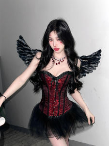 Bộ Cánh Thiên Thần Đen Phụ Kiện Tiệc Hóa Trang Halloween Phụ Kiện Biểu Diễn Sân Khấu Phụ Kiện Tiệc Phụ Kiện Hóa Trang