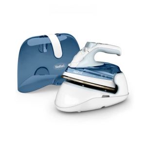 Tefal FV6230 Freemove Mini Cordless Steam Iron – Powerful 1650W Lightweight Portable Smart Auto-Off Anti-Drip Anti-Scale