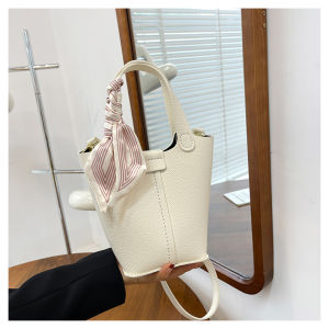 DIY Bucket Bag Hand-Woven Bag Homemade Hand Sewing Material Bag Crossbody Bag Gifts for Girlfriend Group Activity Style