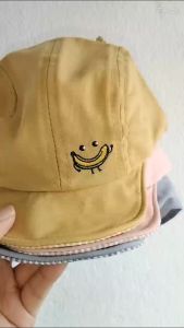 1-2 years Baby Girls Boy Cartoon Cute Breathable Caps Embroidery Babies Sun Hat  Topi Budak