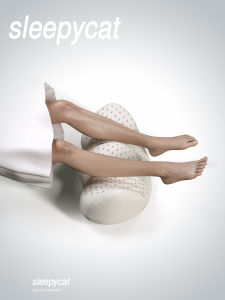 หมอนรองขาแบบเป็นทางเลือกสำหรับผู้หญิงตั้งครรภ์ หมอนรองขาแบบพักหลับบนเตียง ผลิตจากยางธรรมชาติ ความหนา 15 ซม. ความหนาแน่น 30D