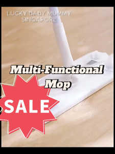 Multi-Fuctional Mop / Floor Cleaning Mop Wet & Dry Wipes / Detachable Mop Wiper/ 360° Cleaner Mop