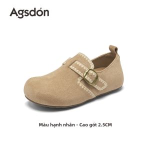 Agsdon | Giày Lười Đế Mềm Thân thiện với Thai kỳ Mới Thu