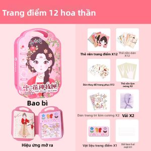 JIEXI | Bộ Đồ Chơi Trang Điểm Công Chúa DIY cho Bé Gái 6 Tuổi