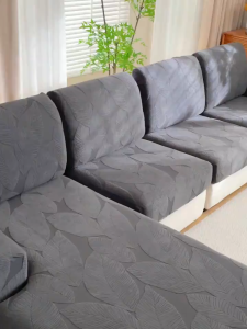 1pc New Waterproof Luxury Sofa Seat Cushion Covers Jacquard Fabric Sofa Covers for Living Room Soft Elastic Sofa Couch Covers