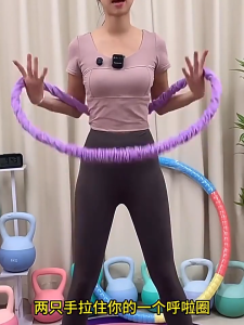 New spring hula hoop for slimming waist and weight loss home fitness exercise abdominal compression and fat burning software hula hoop